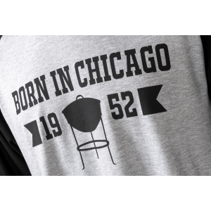 Longsleeve unissexo "Born in Chicago" S/M - Image 3