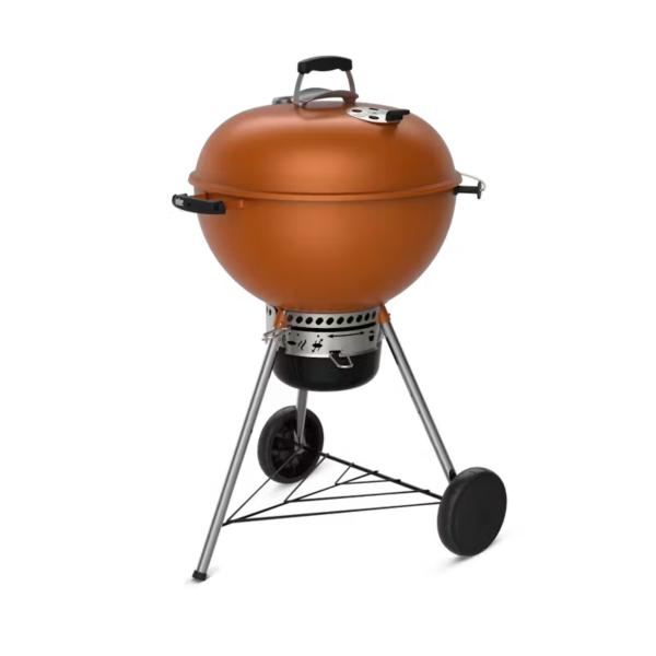 Grelhador a carvão Master-Touch 57cm Laranja Queimado