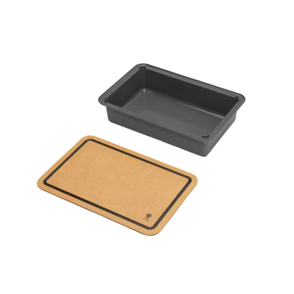 Caixa com Tampa e Tábua de Corte